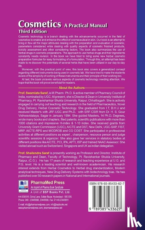 Saraf, Swarnlata, Saraf, Shailendra - Cosmetics