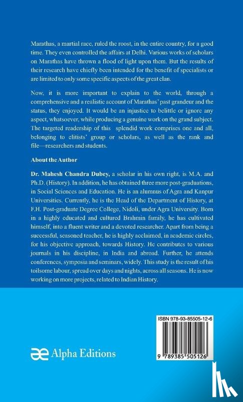 Dubey, Mahesh Chandra - Rise and Fall of Marathas