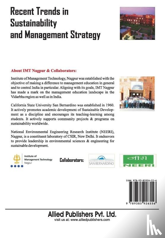  - Recent Trends in Sustainability and Management Strategy