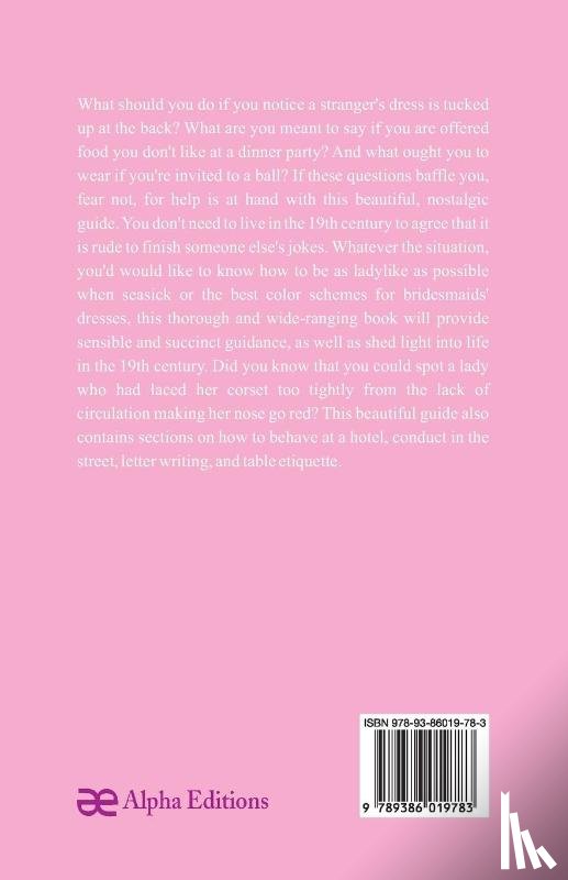 Hartley, Florence - The Ladies Book of Etiquette and Manual of Politeness