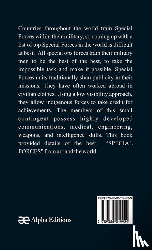 Phifer, Michiko - History of the Special Forces of the World