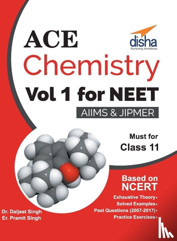 Disha Experts - Ace Chemistry Vol 1 for NEET, Class 11, AIIMS/ JIPMER