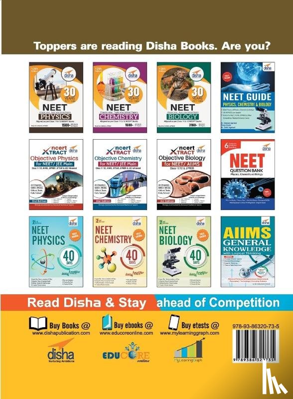 Disha Experts - Ace Chemistry Vol 2 for NEET, Class 12, AIIMS/ JIPMER