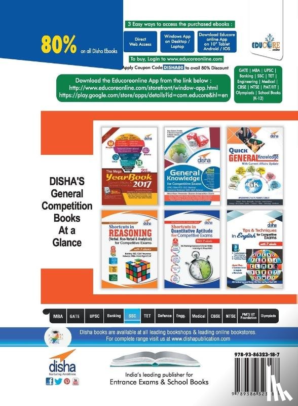 Disha Experts - Ssc Mathematics Guide