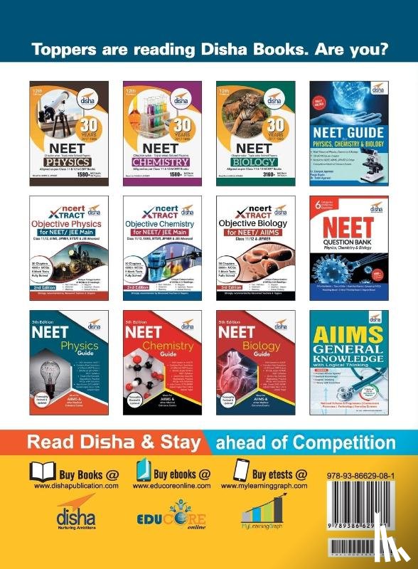 Disha Experts - Ace Physics Vol 1 for NEET, Class 11, AIIMS/ JIPMER 2nd Edition