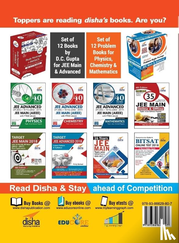 Disha Experts - Chemistry Topic-wise & Chapter-wise DPP (Daily Practice Problem) Sheets for JEE Advanced 3rd Edition