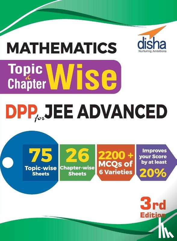 Disha Experts - Mathematics Topic-wise & Chapter-wise DPP (Daily Practice Problem) Sheets for JEE Advanced 3rd Edition