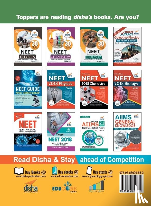 Disha Experts - Physics Topic-Wise & Chapter-Wise Dpp (Daily Practice Problem) Sheets for Neet/ Aiims/ Jipmer