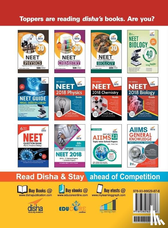 Disha Experts - Biology Topic-Wise & Chapter-Wise Daily Practice Problem (Dpp) Sheets for Neet/ Aiims/ Jipmer