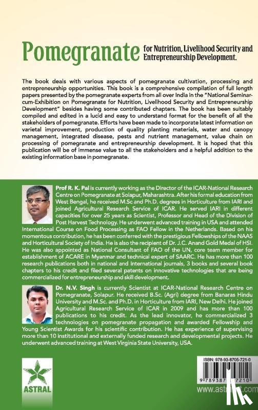  - Pomegranate for Nutrition, Livelihood Security and Entrepreneurship Development