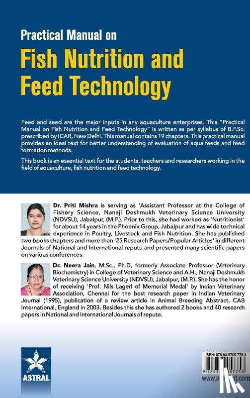 Jain, Neera - Practical Manual on Fish Nutrition and Feed Technology
