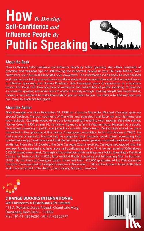 Carnegie, Dale - How to Develop Self-Confidence and Influence People by Public Speaking