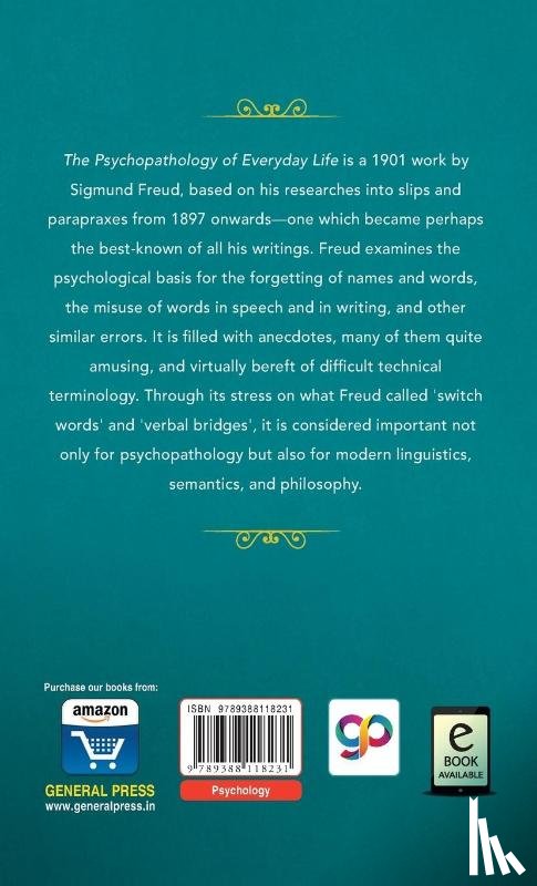 Sigmund Freud - The Psychopathology of Everyday Life