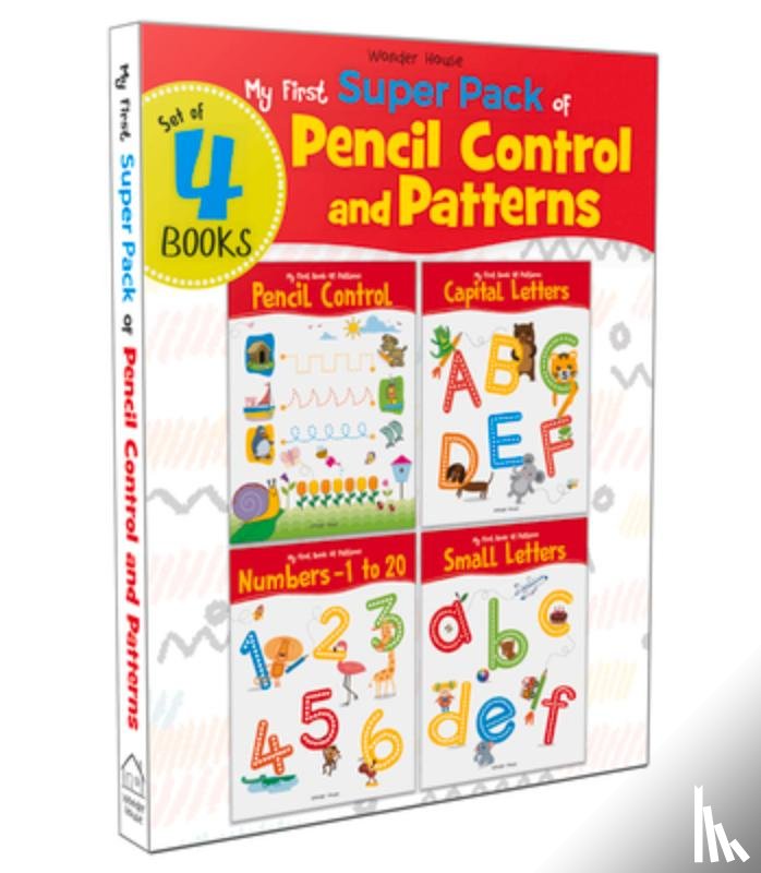 Wonder House Books - My First Super Boxset of Pencil Control and Patterns