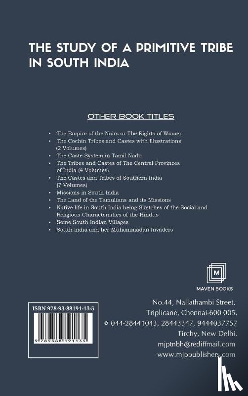 Marshall, William E. - The Study of the Primitive Tribe in South India