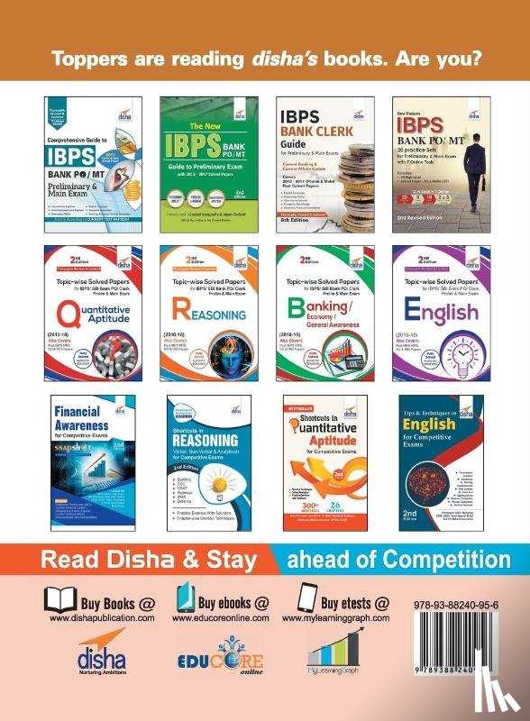 Disha Experts - 101 Speed Tests for Ibps & Sbi Bank Po New Pattern Exam