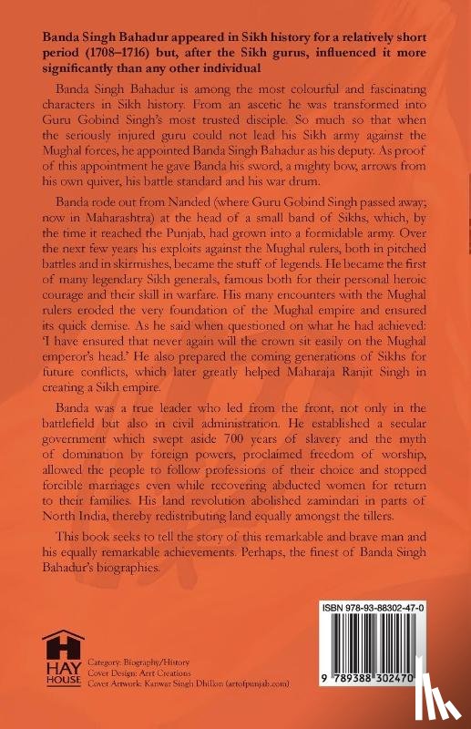Dhillon, Harish - First Raj of the Sikhs