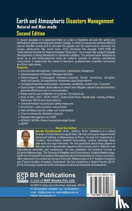 Pandharinath, Navale - Earth and Atmospheric Disaster Management Natural and Man-made