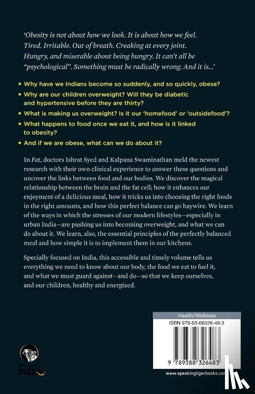 Syed, Dr Ishrat, Swaminathan, Dr Kalpana - Fat