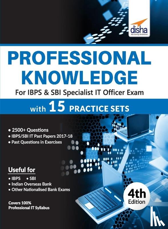 Disha Experts - Professional Knowledge for Ibps & Sbi Specialist it Officer Exam with 15 Practice Sets