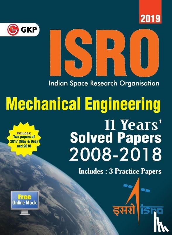 Gkp - Isro 2019 Mechanical Engineering - Previous Years' Solved Papers (2008-2018)