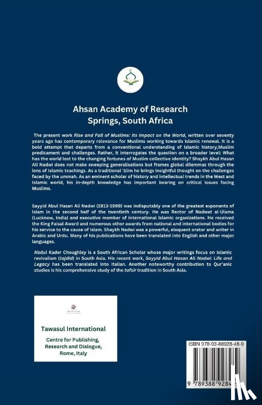 Ali Nadwi, Sayyid Abul Hasan - Rise and Fall of Muslims