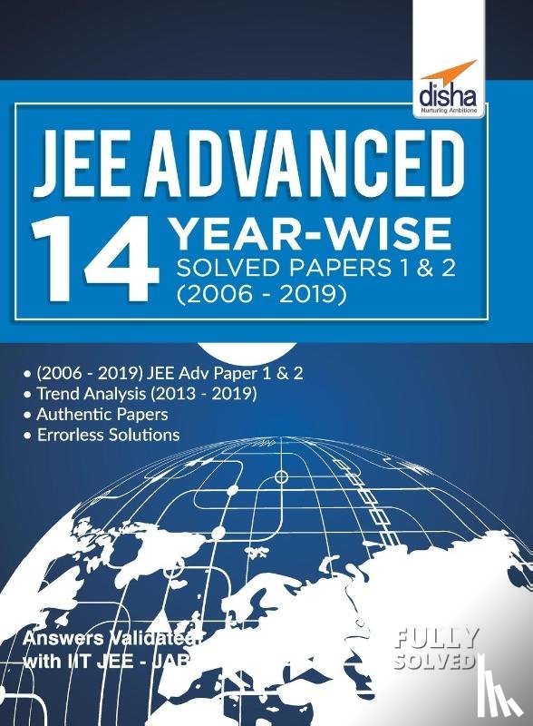 Disha Experts - Jee Advanced 14 Year-Wise Solved Papers 1 & 2 (2006 - 2019)