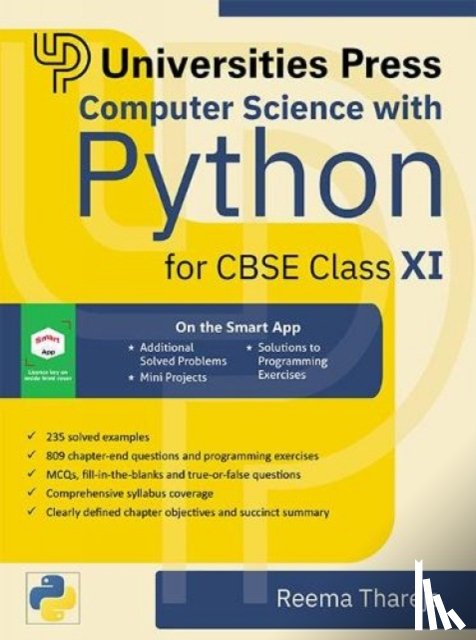 Thareja, Reema - Computer Science with Python for CBSE Class XI
