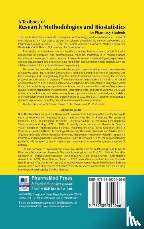 Chowdary, K P R - A Textbook of Pharmaceutical Quality Assurance