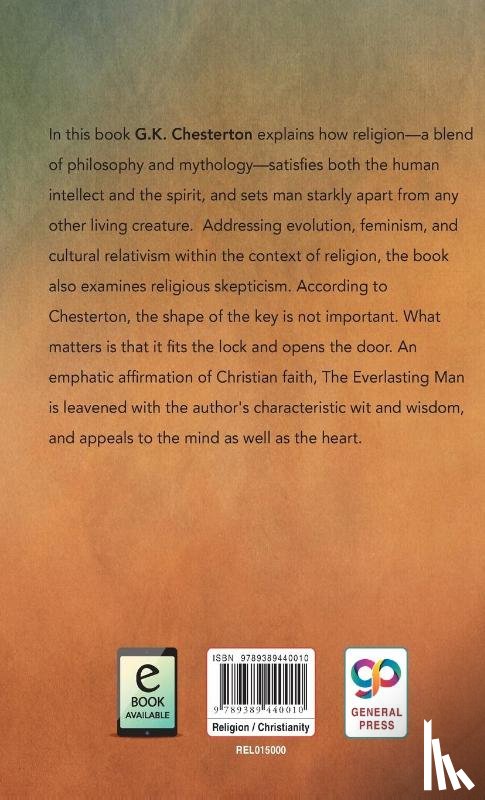 Chesterton, G K - The Everlasting Man