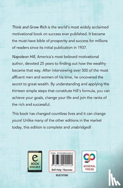 Hill, Napoleon - Think and Grow Rich