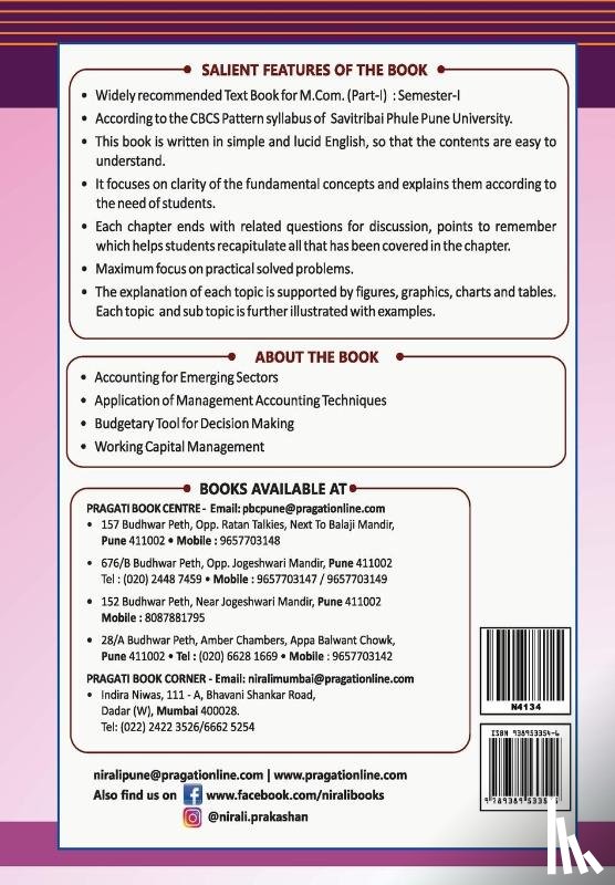 Mahajan, Dr Suhas, Kulkarni, Dr Mahesh - Advanced Cost Accounting