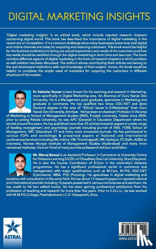 Kumar, Satinder - Digital Marketing Insights