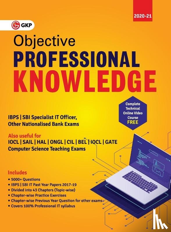 Gkp - Objective Professional Knowledge (Ibps/Sbi Specialist it Officer | Computer Science Teaching Exams)