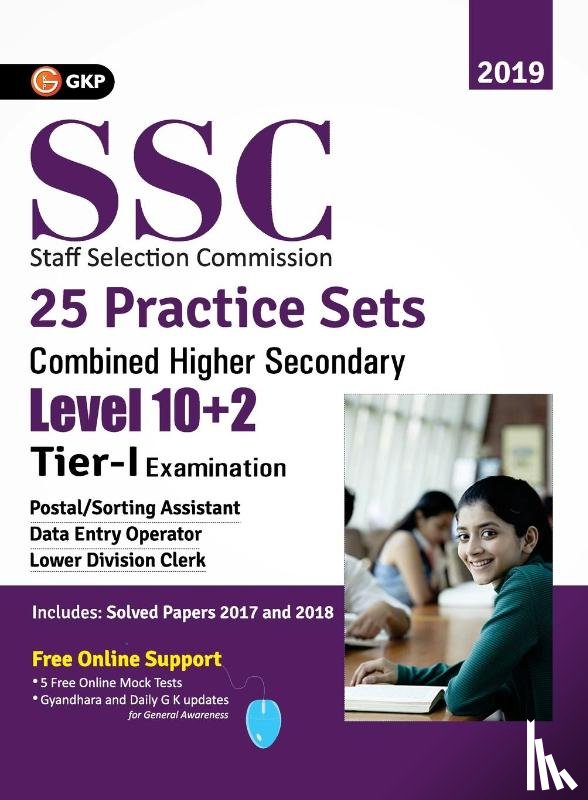 Gkp - SSC 2020 - CHSL (Combined Higher Secondary 10+2 Level) Tier I - 25 Practice Sets