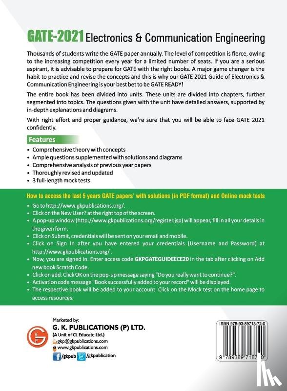 Gkp - Gate 2021 Guide Electronics and Communication Engineering