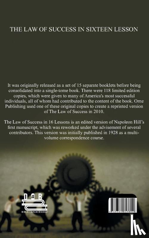 Hill, Napolean - The Law Of Success in Sixteen Lessons