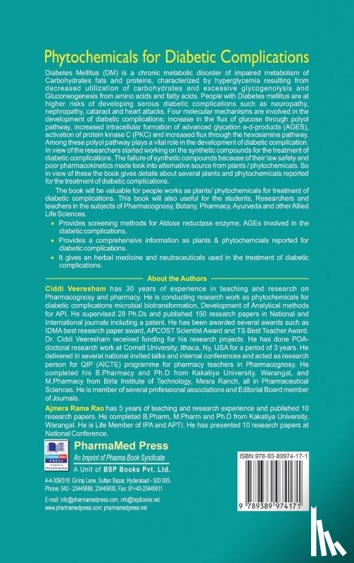 CIDDI, Veeresham, Rao, Ajmera Rama - Phytochemicals for Diabetic Complications