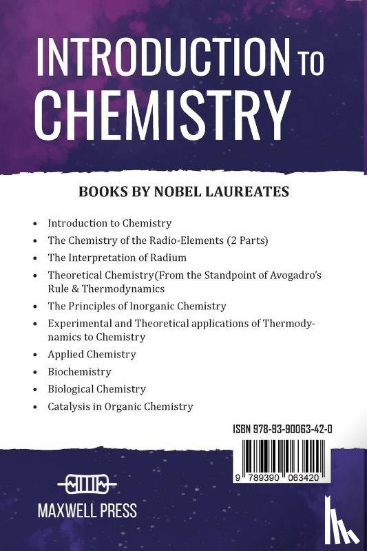 Ostwald, Wilhelm - Introduction to Chemistry (Nobel)