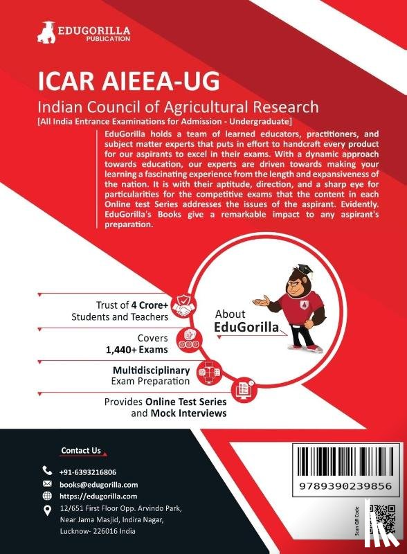 Edugorilla Prep Experts - ICAR AIEEA UG
