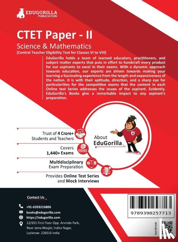 Edugorilla Prep Experts - CTET Paper-II