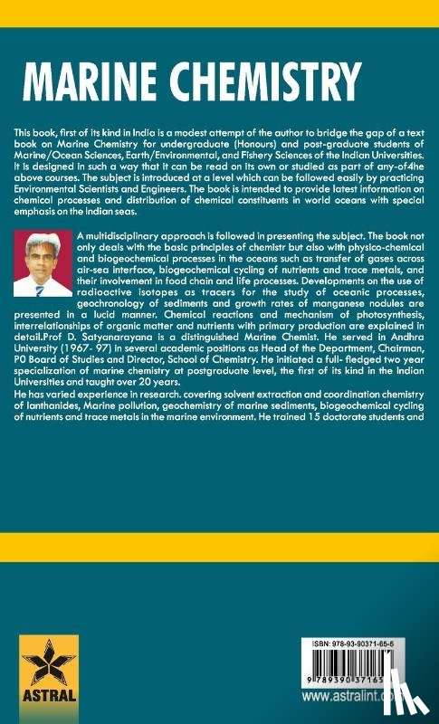 Satyanarayana, D - Marine Chemistry
