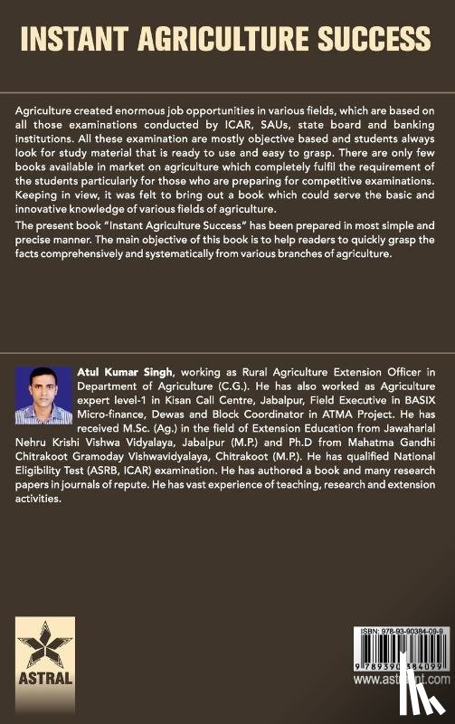 Singh, Atul Kumar - Instant Agriculture Success