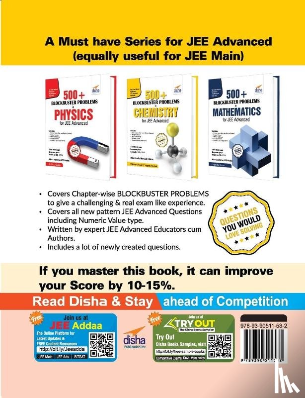 Trivedi, Vaibhav, Pathak, Yogesh - 500 Blockbuster Problems in Chemistry for JEE Advanced