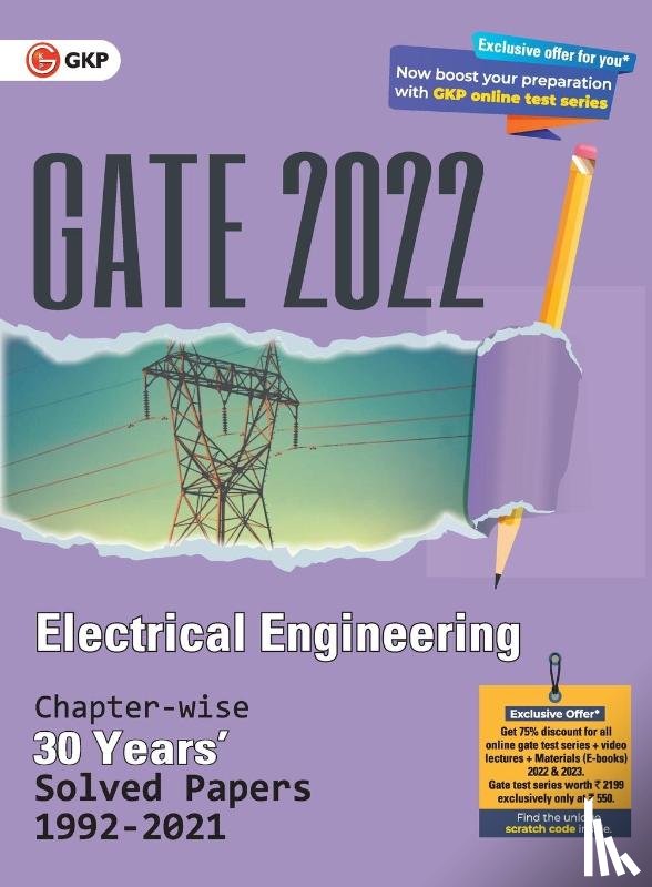 G K Publications (P) Ltd - Gate 2022 Electrical Engineering 30 Years Chapterwise Solved Paper (1992-2021)