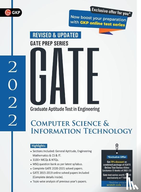 G K Publications (P) Ltd - Gate 2022 Computer Science and Information Technology