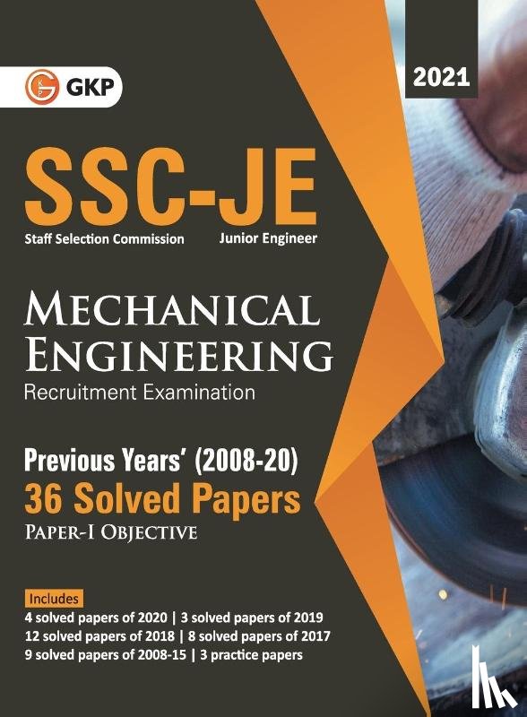 Puri, Gautam - Ssc 2021 Junior Engineers Paper I Mechanical Engineering 36 Previous Years Solved Papers (2008-20)