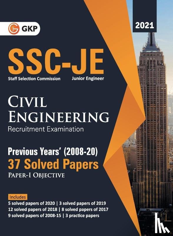 Puri, Gautam - Ssc 2021 Junior Engineers Paper I Civil Engineering 37 Previous Years Solved Papers (2008-20)