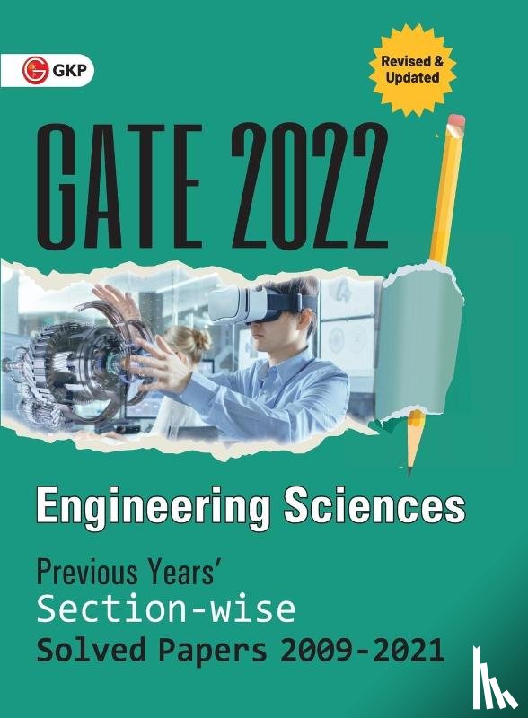 G K Publications (P) Ltd - GATE 2022 - Engineering Sciences - Previous Years' Solved Papers 2009-2021 (Section-Wise)