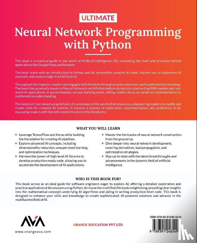 Rajput, Vishal - Ultimate Neural Network Programming with Python